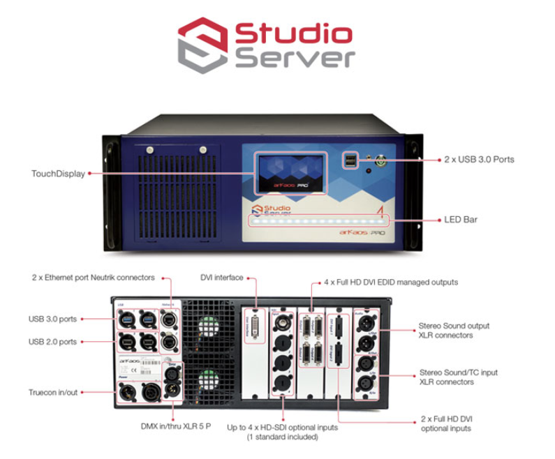 ARKAOS MEDIA MASTER 5 - STUDIO SERVER ARKAOS MEDIA MASTER 5 - STUDIO SERVER